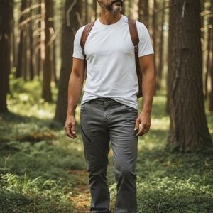 Black Diamond Hiking Pants Men’s Small Gray Lightweight Outdoor Climbing
